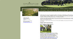 Desktop Screenshot of glebegolfclub.com